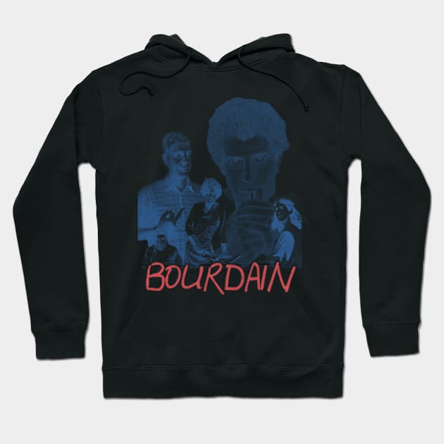 Bourdain Hoodie by kawaiiness